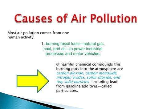 Air Pollution Causes and Effects