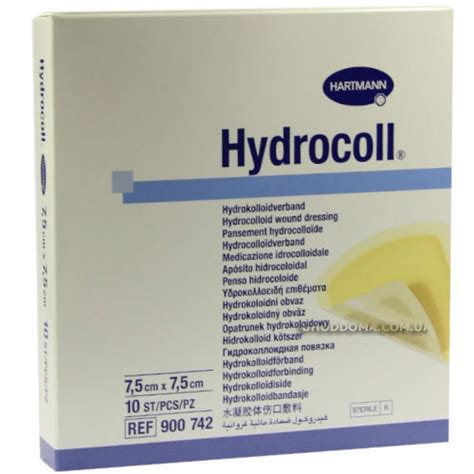 Гидроколлоидная повязка Hydrocoll 7,5х7,5 см купить - Uhoddoma