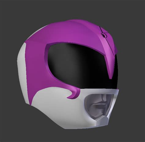 3D Printed mighty morphin power rangers the movie pink ranger helmet by ...