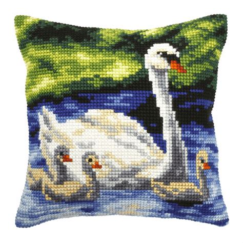 Orchidea Cross Stitch Kit Kissen Gro Schw Ne Familie Cross Stitch