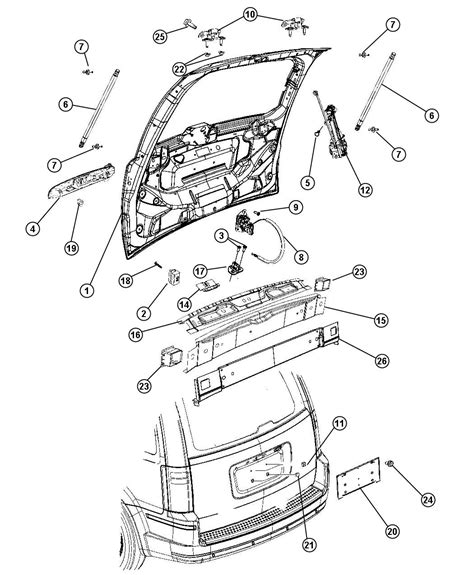 Dodge Grand Caravan Parts Diagrams