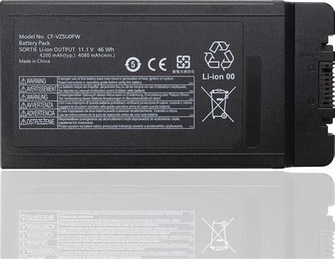 Cf Vzsu Pr Cf Vzsu Pw Battery For Panasonic Toughbook Cf Cf Mk