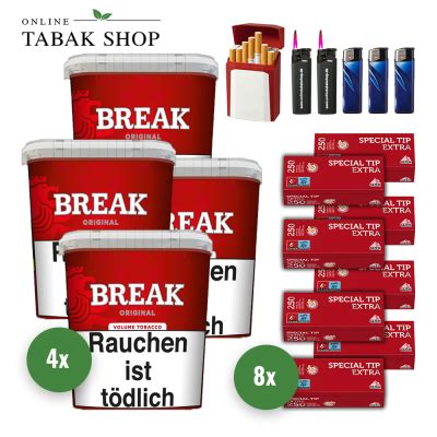 Break Rot Volumen Tabak Sparset Online Kaufen OTS