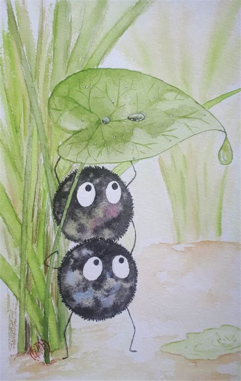 Susuwatari, totoro, bồ hóng | Mỹ thuật, Nghệ thuật, Ảnh ấn tượng