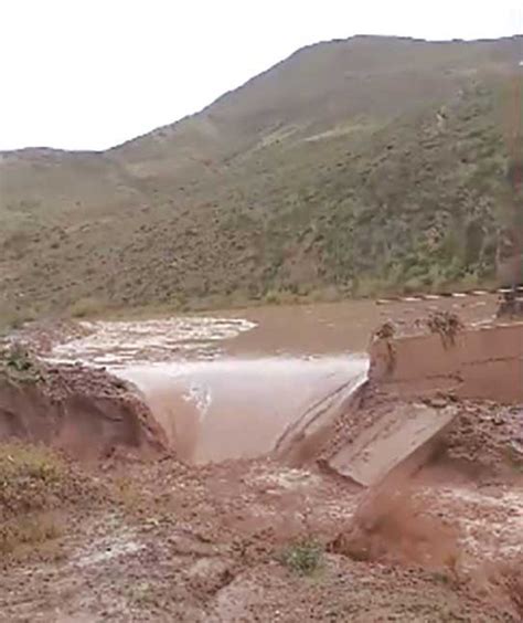 Granizada daña presa y afecta los sembradios en Incahuasi