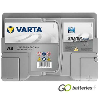 A Varta Silver Dynamic Agm Start Stop Battery V Ah