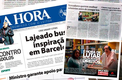 Jornal A Hora De Lajeado Um Dos Mais De Ve Culos Do Interior Do