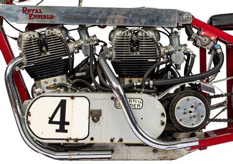 Twin Engined Royal Enfield Land Speed Racer The First Naked Bike To