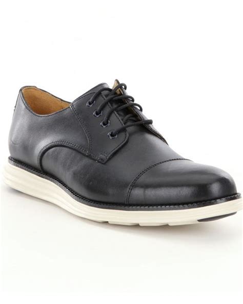 Cole haan Men ́s Classic Grand Cap Toe Casual Shoes in Black for Men | Lyst