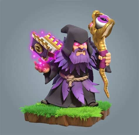 Artstation Clash Of Clans Shadow Warden Clash Of Clans Pixel Art