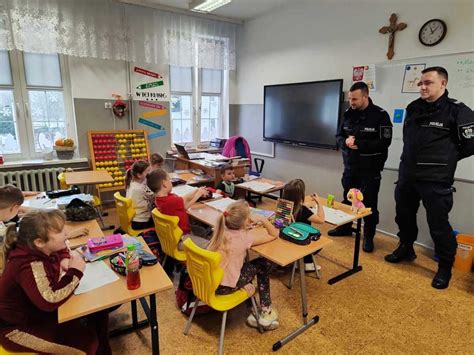 Policjanci rozpoczęli Bezpieczne ferie Lidzbark Warmiński