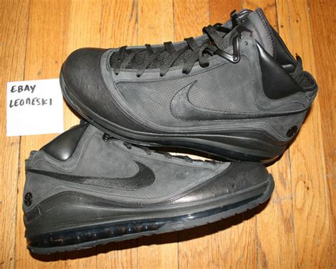 Nike Lebron Vii All Black Everything Available On Ebay