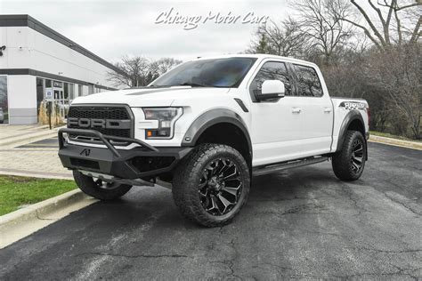 Ford Raptor Lifted White