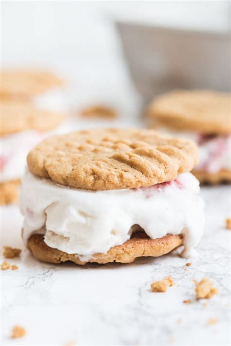 Peanut Butter Jelly Ice Cream Sandwiches The Sweetest Occasion