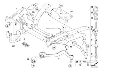 BMW E70 Front Suspension Diagram