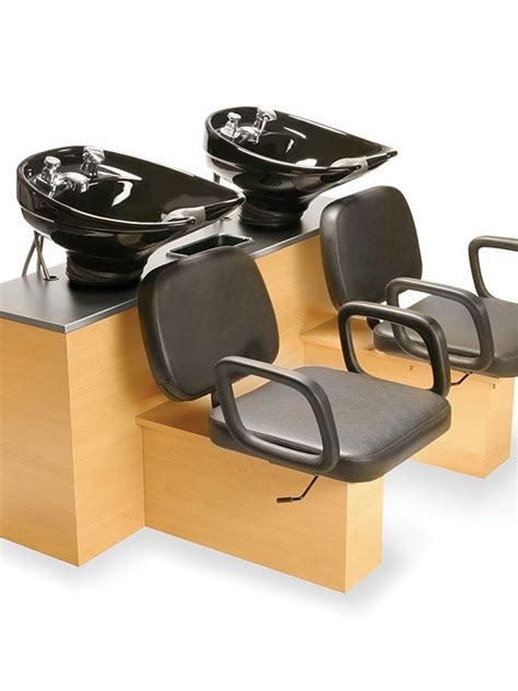 Black Porcelain Shampoo Bowl Veeco Salon Furniture Design