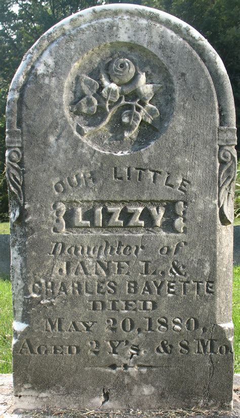 Lizzy Bayette Unknown 1880 Find A Grave Memorial