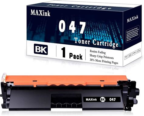 Amazon 1 Pack Black 047 Toner Cartridge Replacement For Canon 047