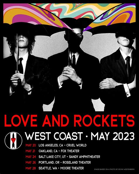 Love and Rockets Announce First Tour Dates in 14 Years