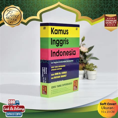 Jual Kamus Bahasa Inggris Indonesia Soft Cover Edisi Yang Diperbarui