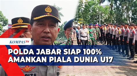 Polda Jabar Gelar Apel Siaga Pengamanan Piala Dunia U 17 YouTube