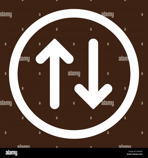 Flip Flat White Color Rounded Vector Icon Stock Photo Alamy