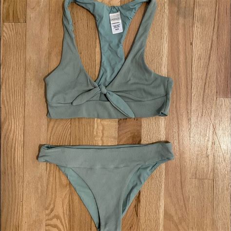 L Space Swim Lspace Bikini Set Green Poshmark