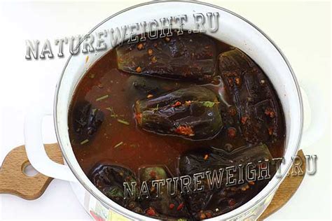 Фаршированные квашеные баклажаны с морковью и чесноком: топ-6 рецептов ...