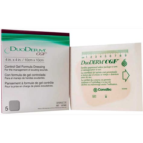 St John New Zealand Duoderm Hydrocolloid Dressing Cgf Cm X Cm