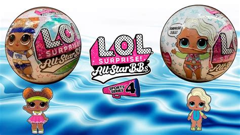 LOL Surprise All Star BBS Series 4 Track And Swim Dolls Shorts YouTube