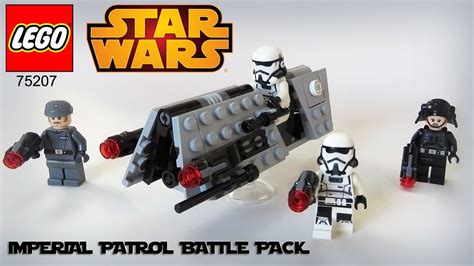 Lego Star Wars Imperial Patrol Battle Pack Set Microfighters