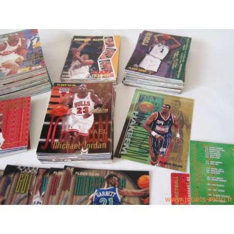 Lot 200 cartes NBA Fleer 95 96 série 2