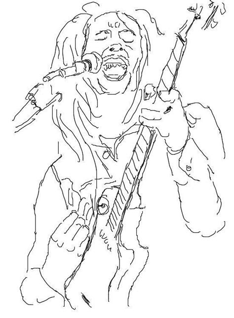 Bob Marley Pencil Art Clip Art Library