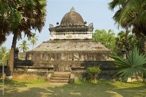 That Mak Mo Stupa At The Wat Visounnarath Temple In Luang Prabang Laos