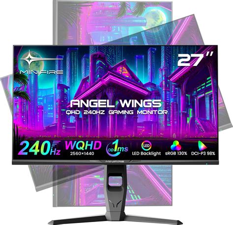 Koorui Zoll Gaming Monitor K Qhd Hz Ms Adaptive Sync Hdmi