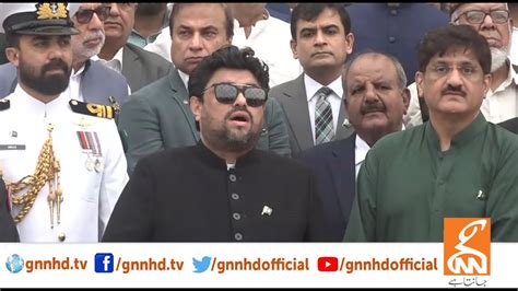 LIVE Governor Sindh Kamran Tessori And Sindh Cm Murad Ali Shah