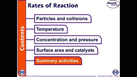 Gcse Chemistry Essentials 4 Rates Of Reaction Youtube