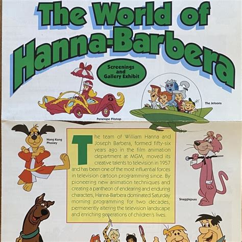 (William Hanna, Joseph Barbera). The World of Hanna-Barbera). The ...