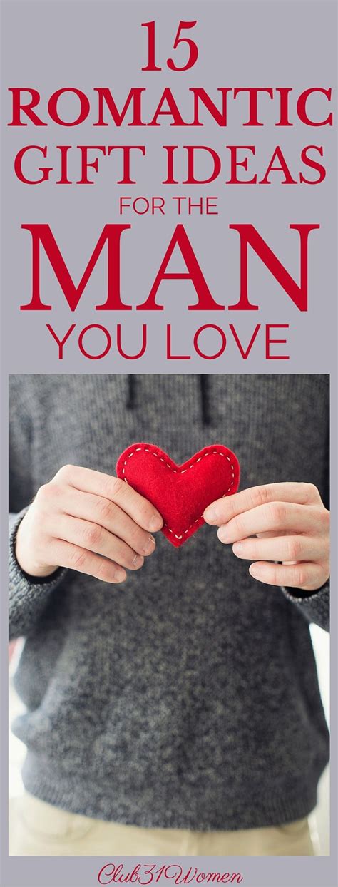Surprisingly Romantic Gift Ideas for The Man You Love | Romantic gifts ...