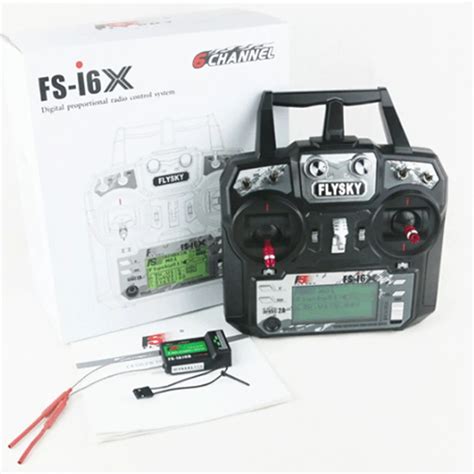 Original Flysky FS i6X 2.4G 10CH/6CH Transmitter with IA6B/I6X/X6B ...