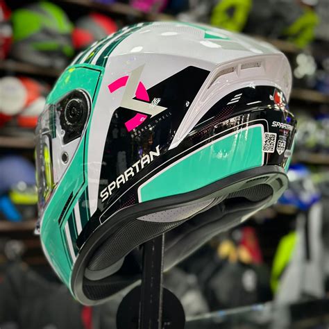 Casco Certificado Spartan Draken Menta Cascos Certificados Colombia