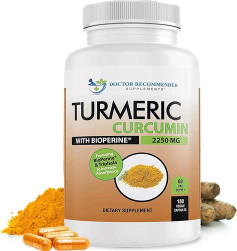 Amazon Turmeric Curcumin C Psulas De Suplemento De C Rcuma