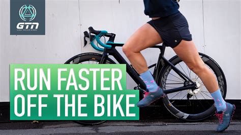 How To Run Faster Off The Bike Brick Running Tips For Triathlon Youtube