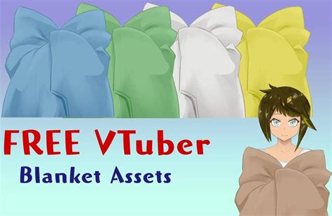 [vtuber Assets] Blankets 毛布 Xethael Eotres Booth