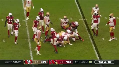 San Francisco 49ers Vs Arizona Cardinals Full Highlights 4th QTR NFL