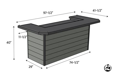 Freestanding Dry Bar Rogue Engineer