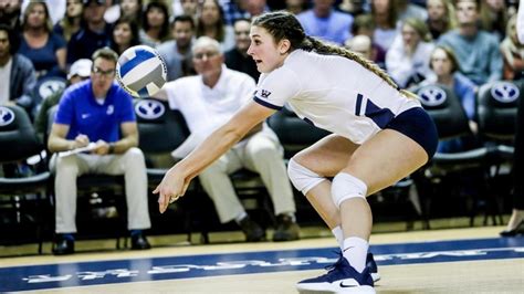 College Volleyball Rankings Undefeated Byu Holds Top Spot In Ncaa