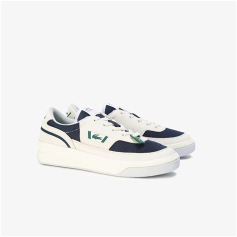 Lacoste G Og Sma Erkek Beyaz Koyu Mavi Deri Sneaker