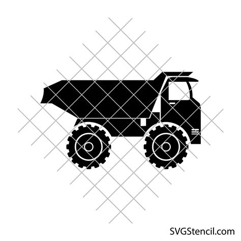 Construction Trucks Svg Boys Room Decor Svg Svgstencil