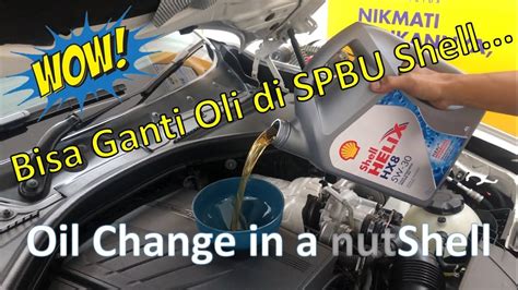 BMW 116i Oil Change In A Nutshell Step By Step Ganti Oli Di SPBU Shell